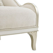 La Marisia - Chenille Accent Chair - Tranquil / Light Champagne - R&R Furniture Gallery (Fountain Valley, CA)