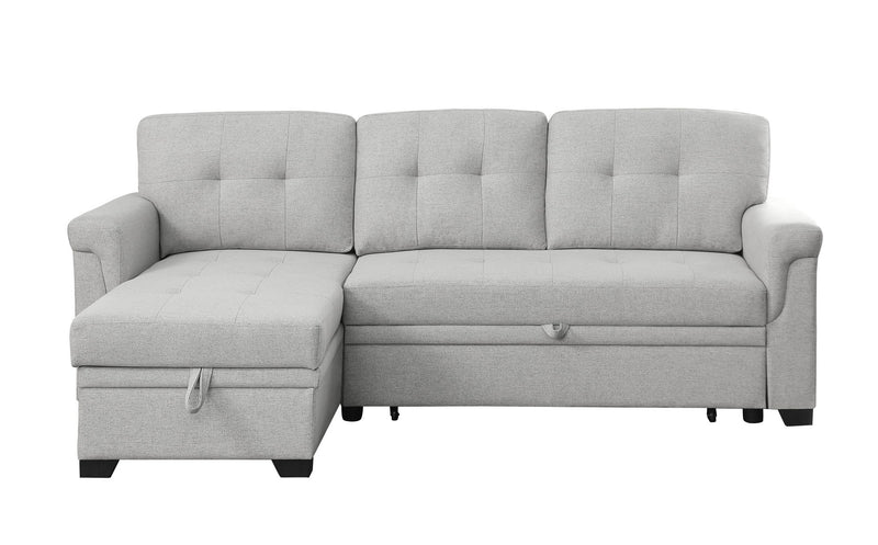 Lucca - Reversible Sleeper Sectional Sofa With Storage Chaise