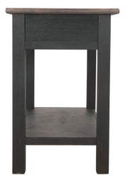 Tyler Creek - Sofa Table - Grayish Brown / Black - R&R Furniture Gallery (Fountain Valley, CA)