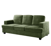 Modern Sofa, Comfortable 3 Seater Couch With Deep Seating, Loose Back Cushions, Wide Arms - R&R Furniture Gallery (Fountain Valley, CA)
