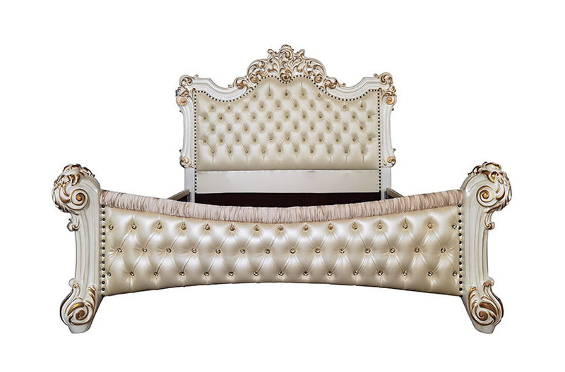 Vendome - Synthetic Upholstered Bed - R&R Furniture Gallery (Fountain Valley, CA)