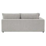 Marisa - Modular Left Facing Loveseat With 2 Pillows - Beige Boucle - R&R Furniture Gallery (Fountain Valley, CA)