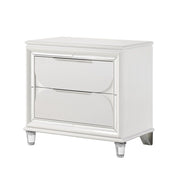 Tarian - Nightstand - Pearl White - R&R Furniture Gallery (Fountain Valley, CA)