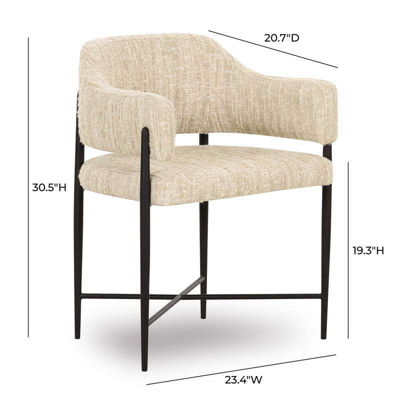 Sezanne - Vegan Leather Dining Chair - R&R Furniture Gallery (Fountain Valley, CA)