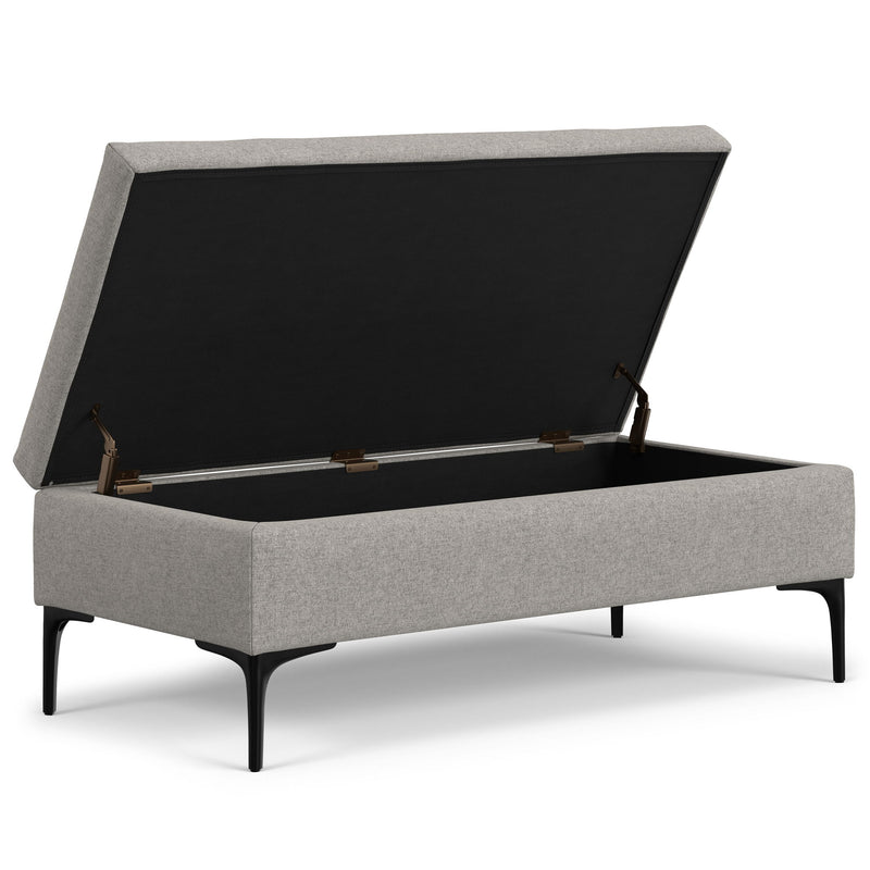 Rebecca - Multifunctional Coffee Table Storage Ottoman With Lift Up Lid - R&R Furniture Gallery (Fountain Valley, CA)