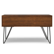 Hunter - Square Lift Top Coffee Table - Walnut - R&R Furniture Gallery (Fountain Valley, CA)
