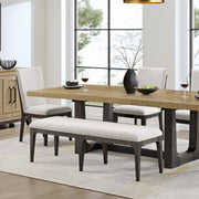Upholstered Bench - Brown - R&R Furniture Gallery (Fountain Valley, CA)