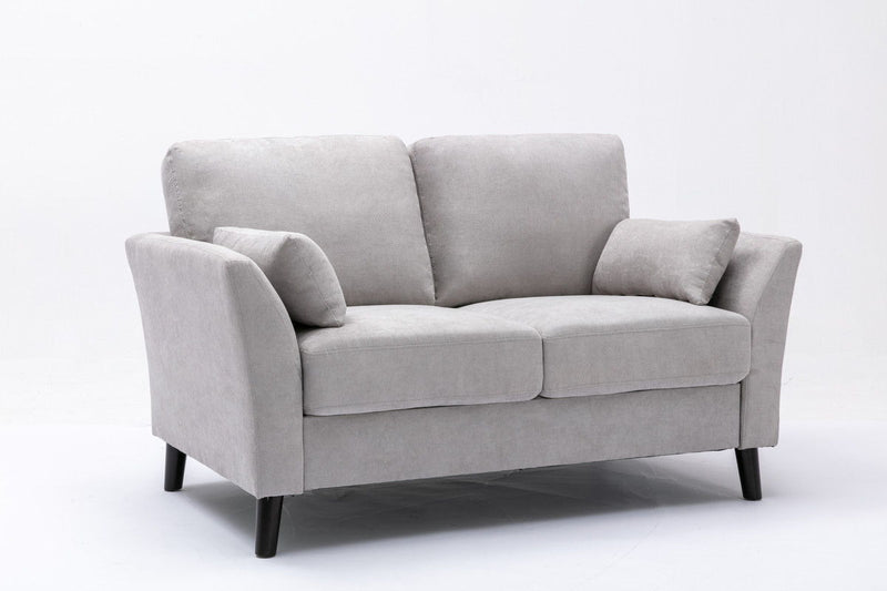 Damian - Woven Fabric Loveseat - R&R Furniture Gallery (Fountain Valley, CA)