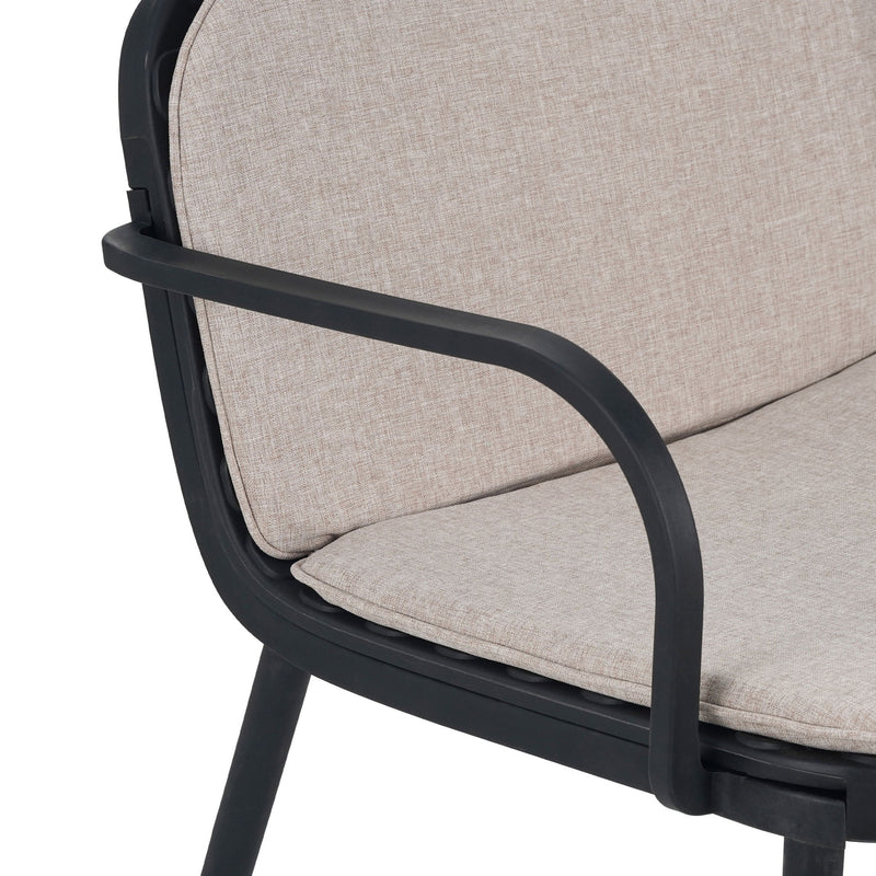 Luna - Outdoor Patio 3 Pieces Chat Set - R&R Furniture Gallery (Fountain Valley, CA)