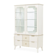 La Marisia - Display Cabinet - Creamy Pearl - R&R Furniture Gallery (Fountain Valley, CA)