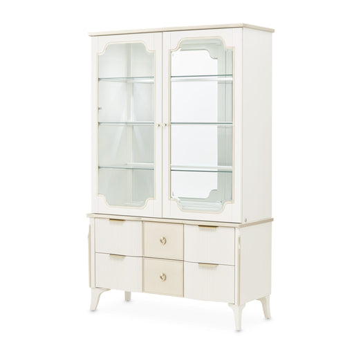 La Marisia - Display Cabinet - Creamy Pearl - R&R Furniture Gallery (Fountain Valley, CA)