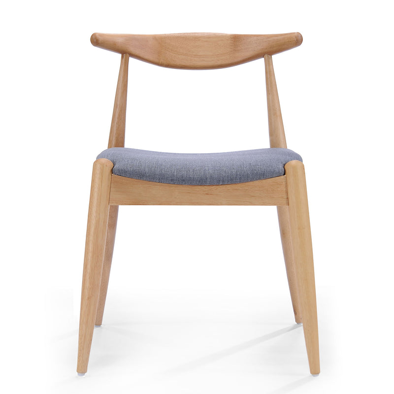 Elegant Dining Chairs With Ergonomic Backrest & Comfort Cushions (Set of 2) - R&R Furniture Gallery (Fountain Valley, CA)