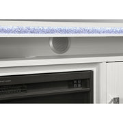 Almera - Fireplace With Adjustable Temperature And LED Options - R&R Furniture Gallery (Fountain Valley, CA)