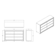 Adelaide - Dresser With Sleek Finish And Drawer Pulls - R&R Furniture Gallery (Fountain Valley, CA)