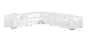 1116 - Power Reclining Italian Leather Sectional - R&R Furniture Gallery (Fountain Valley, CA)