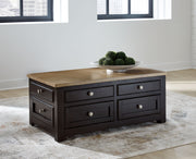 Drazmine - Lift Top Cocktail Table - Brown - R&R Furniture Gallery (Fountain Valley, CA)