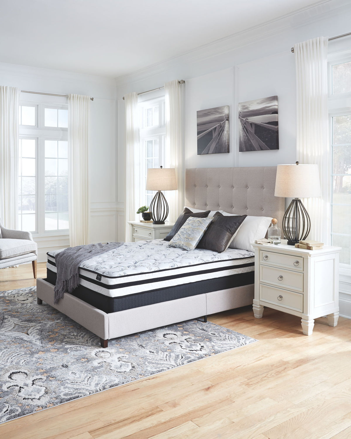 8 Inch Chime Innerspring - Firm Mattress - R&R Furniture Gallery (Fountain Valley, CA)