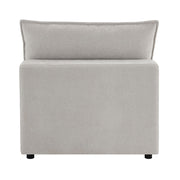 Marisa - Modular Armless Chair - Beige Boucle - R&R Furniture Gallery (Fountain Valley, CA)