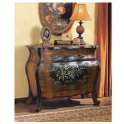Roma - 37" Chest - Oak & Antique Black - R&R Furniture Gallery (Fountain Valley, CA)