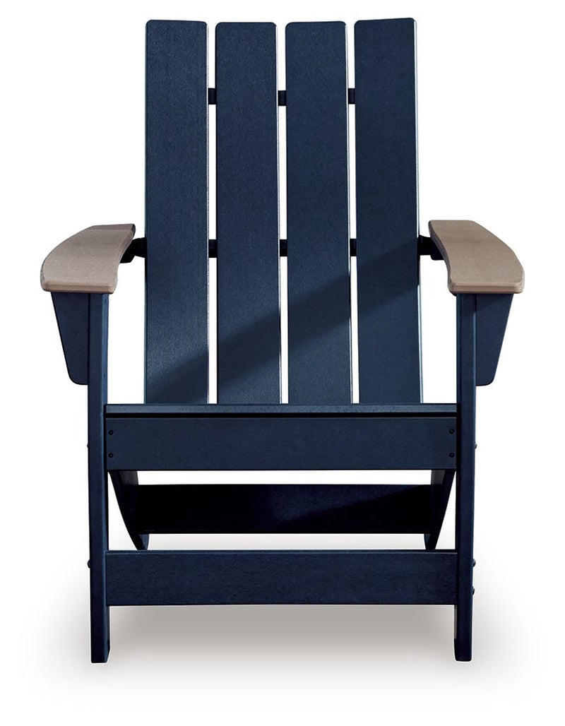East Beach - Adirondack Chair - Black / Beige - R&R Furniture Gallery (Fountain Valley, CA)