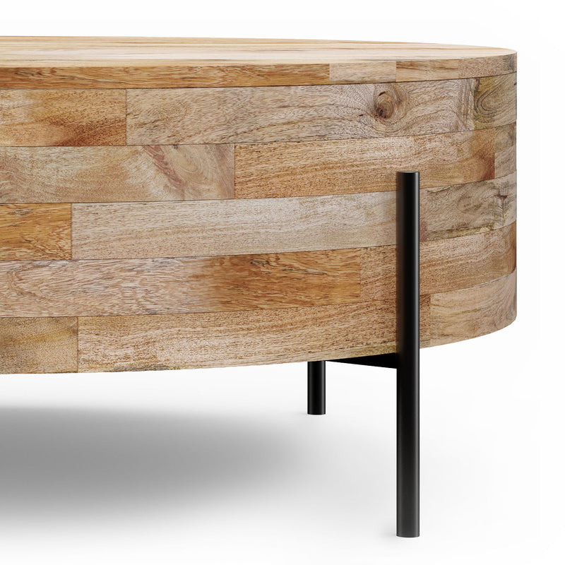 Rayburn - Drum Table - R&R Furniture Gallery (Fountain Valley, CA)