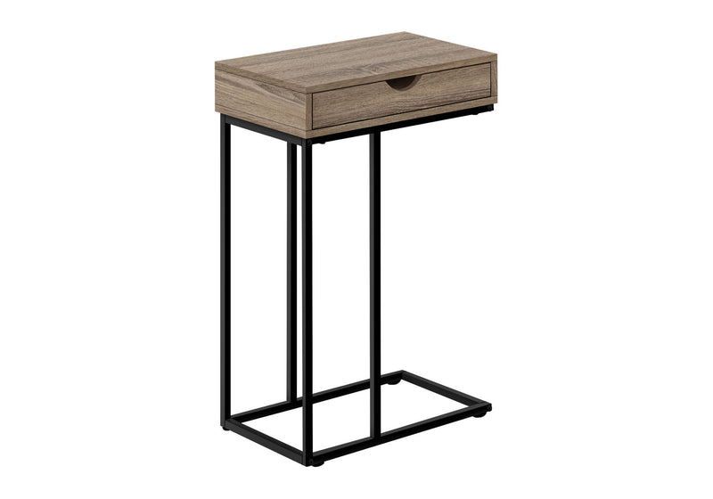 Accent Table, C - Shaped Contemporary & Modern Versatile Design - R&R Furniture Gallery (Fountain Valley, CA)