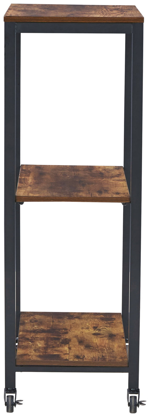 Bevinfield - Bar Cart - Brown / Black - R&R Furniture Gallery (Fountain Valley, CA)