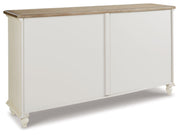 Roranville - Accent Cabinet - Antique White - R&R Furniture Gallery (Fountain Valley, CA)