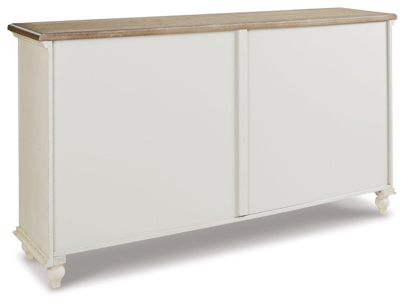 Roranville - Accent Cabinet - Antique White - R&R Furniture Gallery (Fountain Valley, CA)