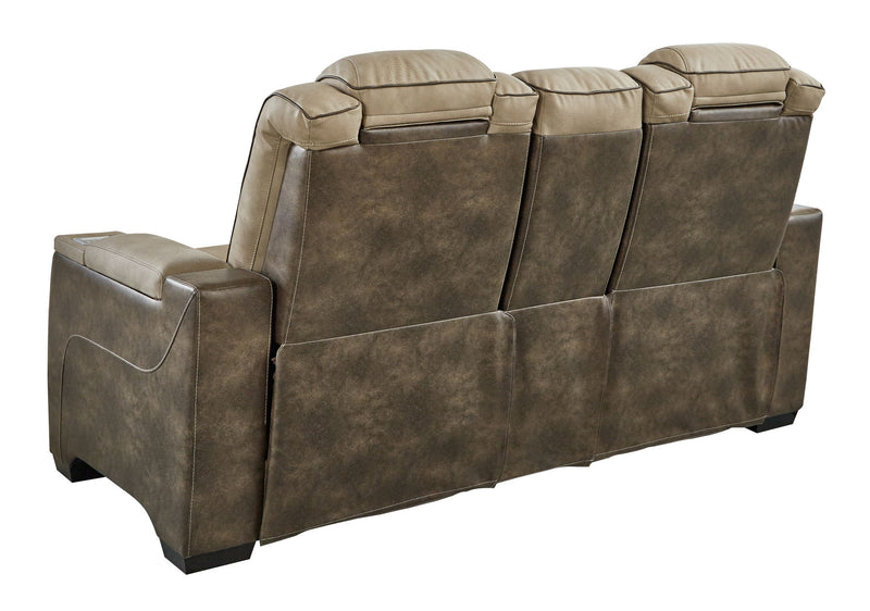 Next-Gen Durapella - Power Reclining Loveseat - R&R Furniture Gallery (Fountain Valley, CA)