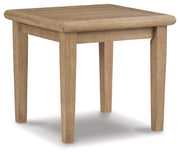 Gerianne - Square End Table - Brown - R&R Furniture Gallery (Fountain Valley, CA)