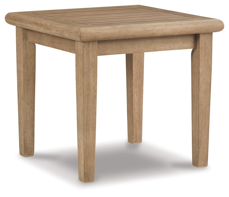 Gerianne - Square End Table - Brown - R&R Furniture Gallery (Fountain Valley, CA)