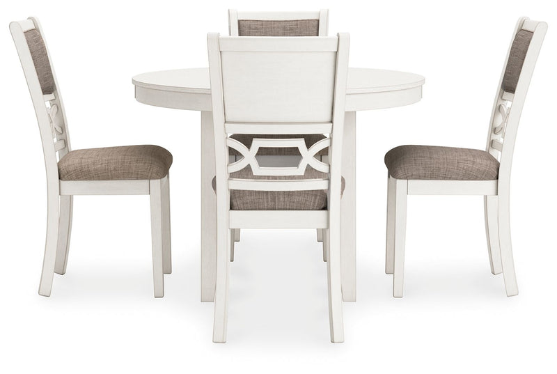 Erinberg - Dining Room Table Set (Set of 5) - Antique White - R&R Furniture Gallery (Fountain Valley, CA)