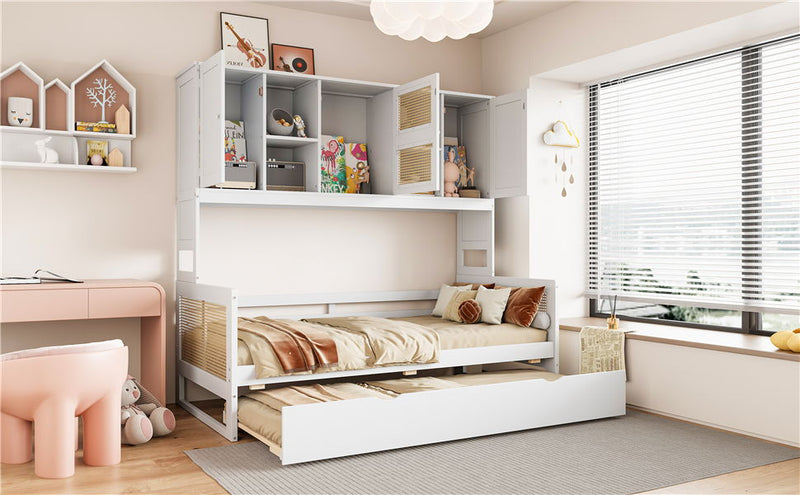 Daybed And All In One Cabinet And Shelf - R&R Furniture Gallery (Fountain Valley, CA)
