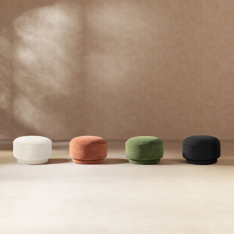 Fuji - Mushroom Footstool Ottoman - R&R Furniture Gallery (Fountain Valley, CA)