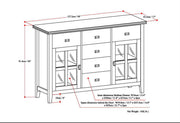 Artisan - Handcrafted Sideboard Buffet - R&R Furniture Gallery (Fountain Valley, CA)