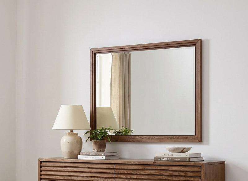 Tanner Wall or Dresser Mirror in Roux