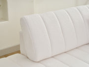 Urban Retreats Jessica Lamb Wool Sectional Sofa with chaise, showcasing plush upholstery and versatile configuration in a modern living room