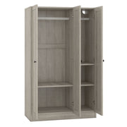 3 Door Shutter Wardrobe With Shelves - R&R Furniture Gallery (Fountain Valley, CA)