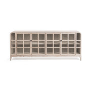 Classic Home Waverly buffet cabinet with wooden finish, featuring multiple drawers and doors for storage.
