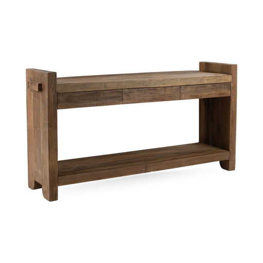 Marsa - 3 Drawer Console Table - Natural - R&R Furniture Gallery (Fountain Valley, CA)