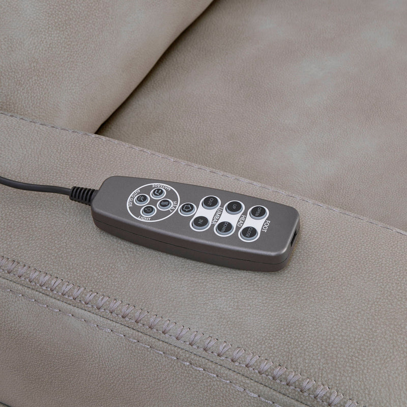 Armstrong - Power Recliner With Heat, Massage And Auto-Glide - R&R Furniture Gallery (Fountain Valley, CA)