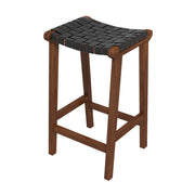 James - Mid-Century Modern Genuine Counter Stool - R&R Furniture Gallery (Fountain Valley, CA)