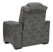 Next-Gen Durapella - Pwr Recliner/Adj Headrest - R&R Furniture Gallery (Fountain Valley, CA)