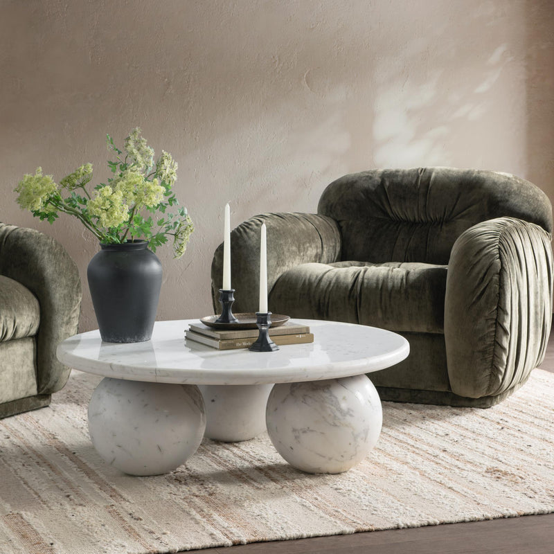 Castello - Round Coffee Table - R&R Furniture Gallery (Fountain Valley, CA)