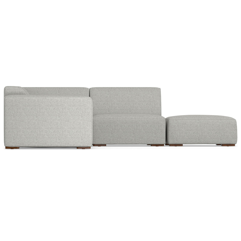 Rex - Handcrafted Sectional Sofa And Ottoman - R&R Furniture Gallery (Fountain Valley, CA)