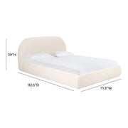 Bara - Textured Velvet Bed - R&R Furniture Gallery (Fountain Valley, CA)