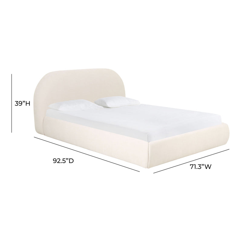 Bara - Textured Velvet Bed - R&R Furniture Gallery (Fountain Valley, CA)