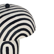 Maiori - Striped Papier Mache Table Lamp - R&R Furniture Gallery (Fountain Valley, CA)