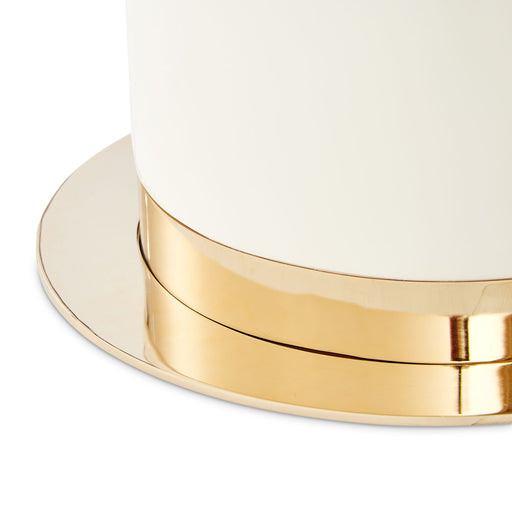 Lisbon - Round Dining Table - Silken Cream - R&R Furniture Gallery (Fountain Valley, CA)